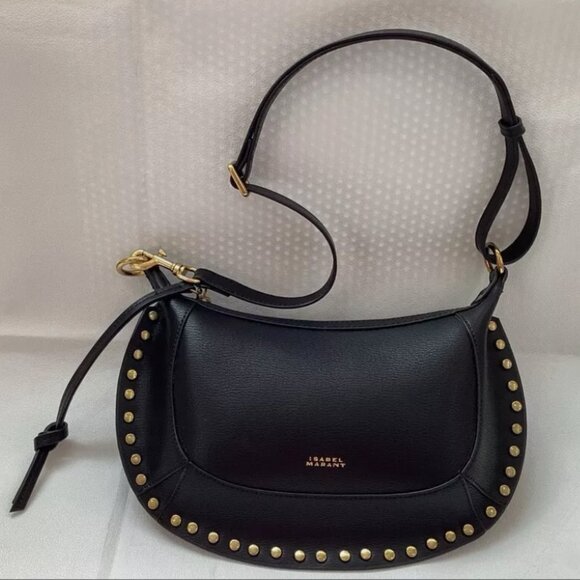 Oskan Moon Leather Shoulder Bag - Picture 1 of 9